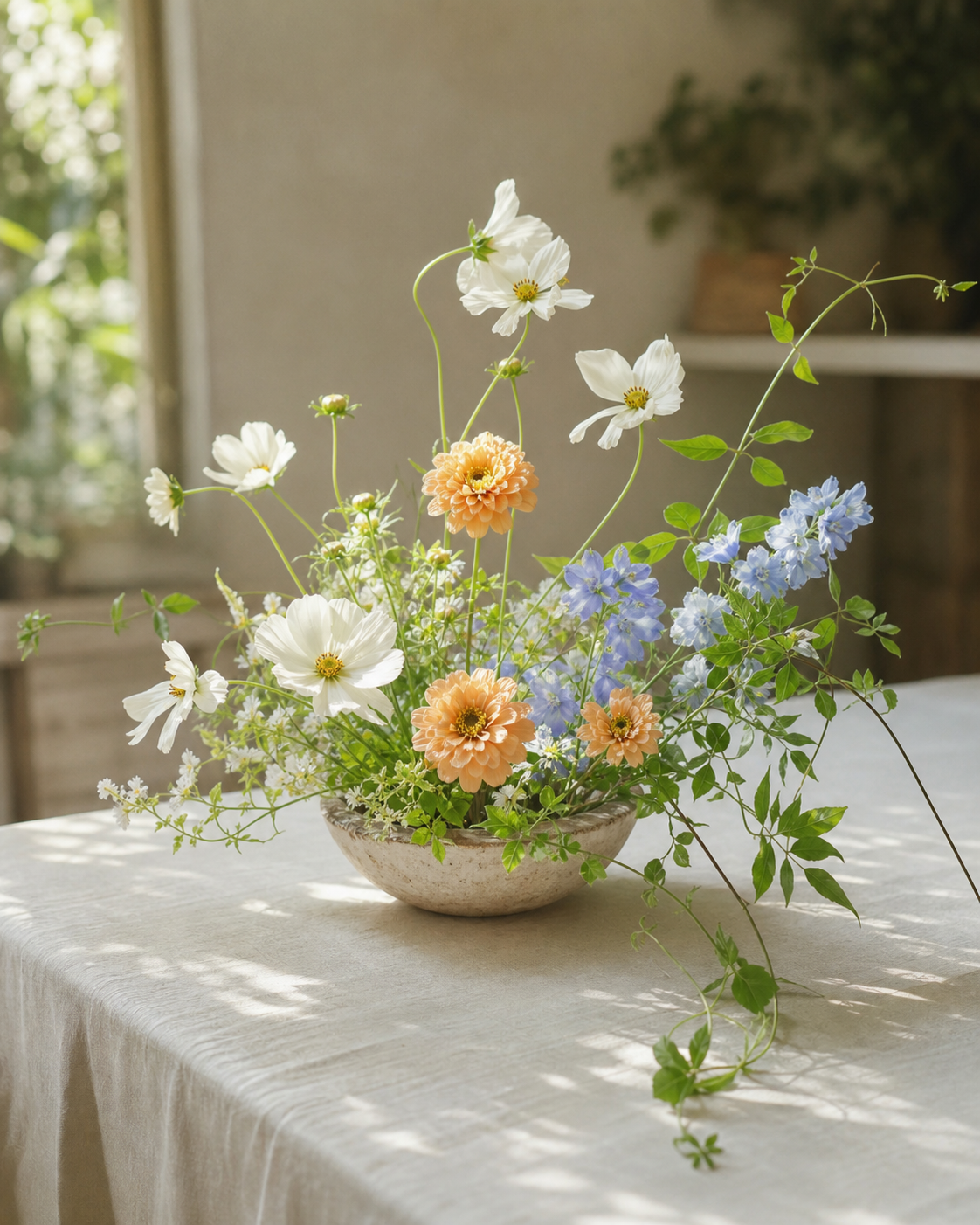 盛夏桌花作品